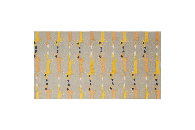 Puuvillamatto Bankgo 80x150 cm, Harmaa