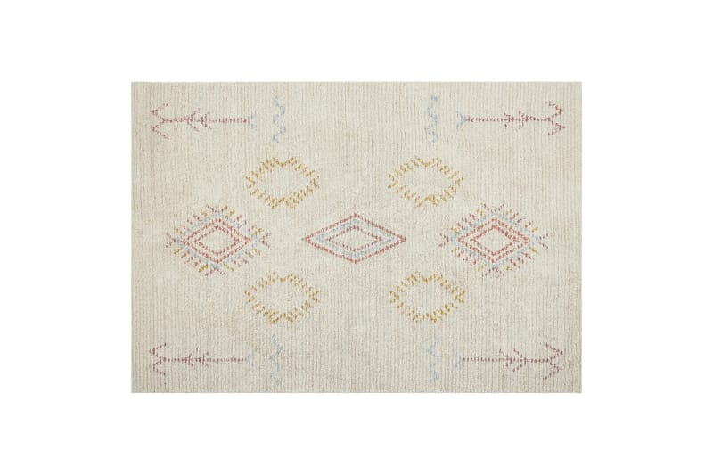 Puuvillamatto Bettiah 140x200 cm, Beige