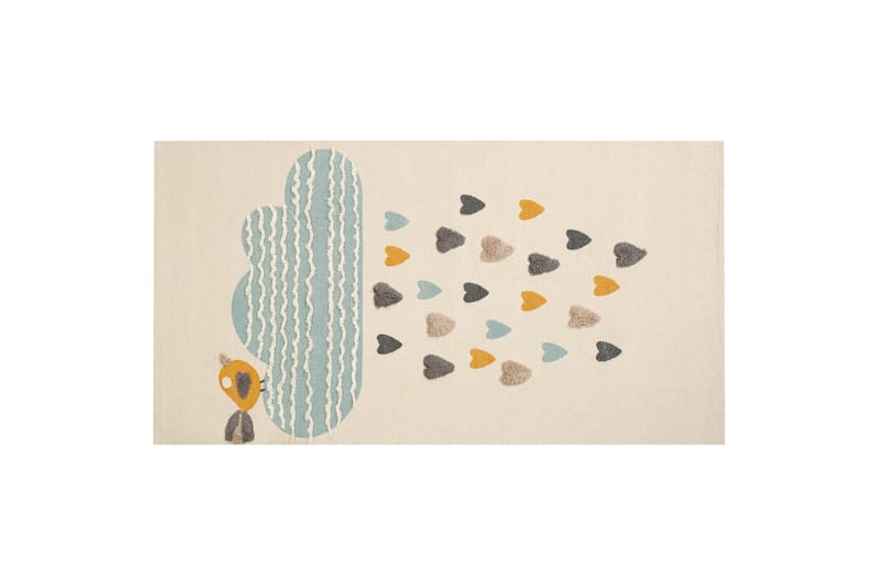 Puuvillamatto Blang 80x150 cm, Beige