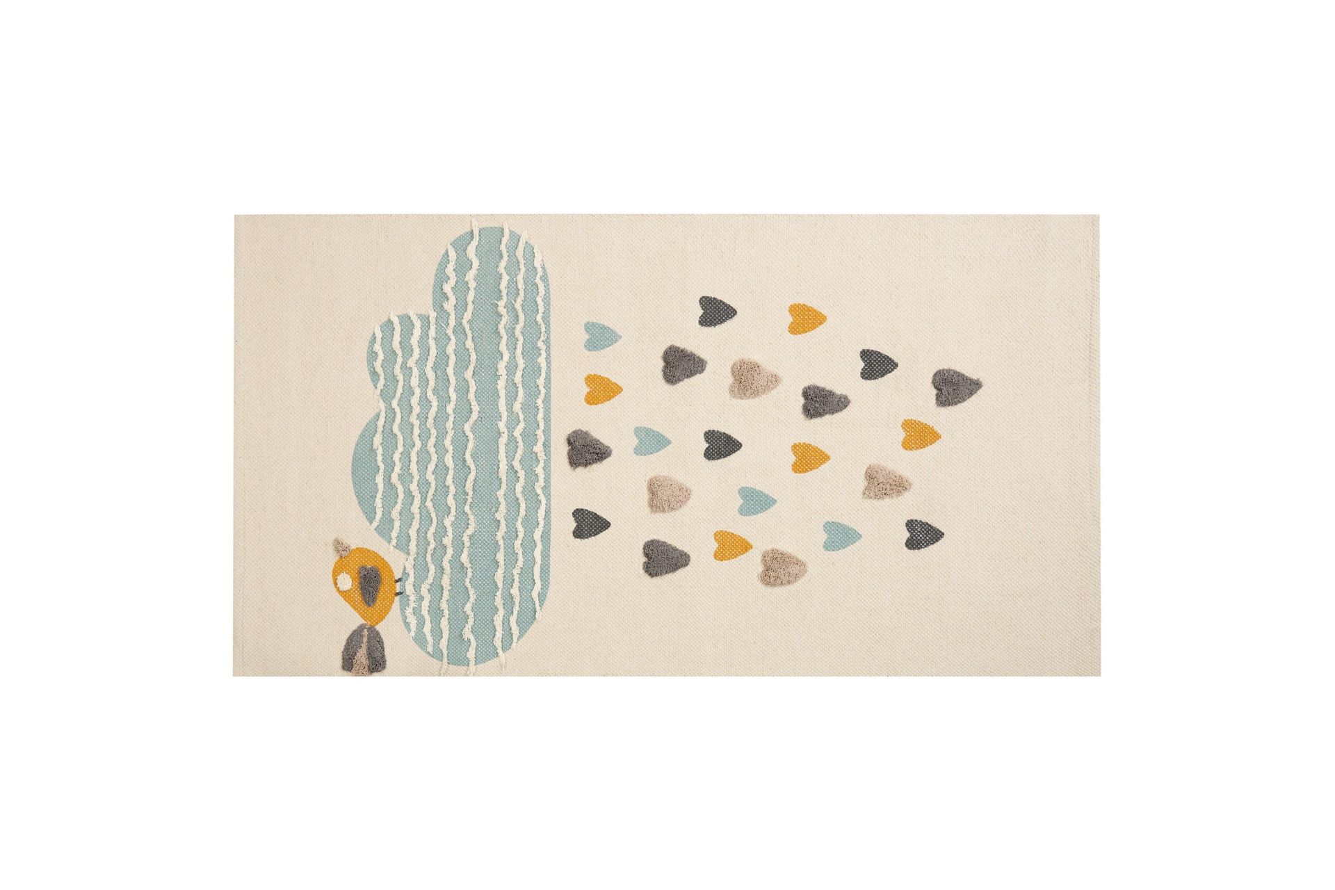 Puuvillamatto Blang 80x150 cm - Beige