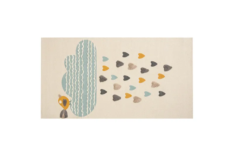 Puuvillamatto Blang 80x150 cm, Beige