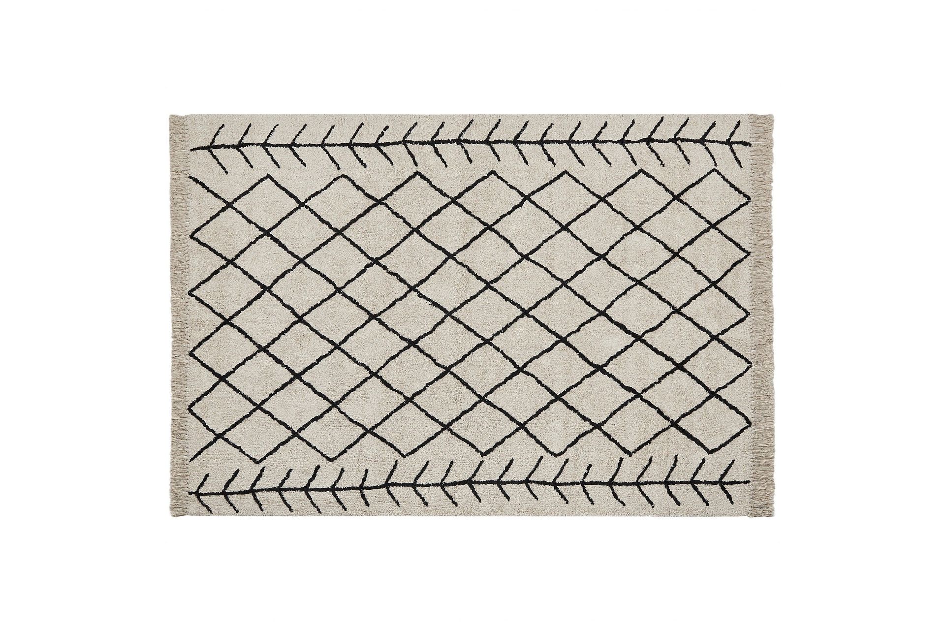 Puuvillamatto Bozkir 160x230 cm - Beige
