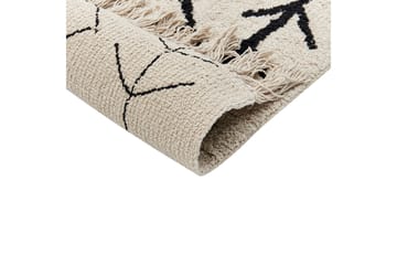 Puuvillamatto Bozkir 160x230 cm - Beige - Kodintekstiilit & matot - Matto - Moderni matto - Puuvillamatto