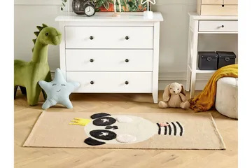 Puuvillamatto Bunan 80x150 cm - Beige - Kodintekstiilit & matot - Lasten tekstiilit - Lastenhuoneen matto