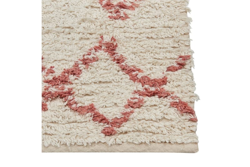 Puuvillamatto Buxar 80x150 cm - Beige - Kodintekstiilit & matot - Matto - Moderni matto - Nukkamatto