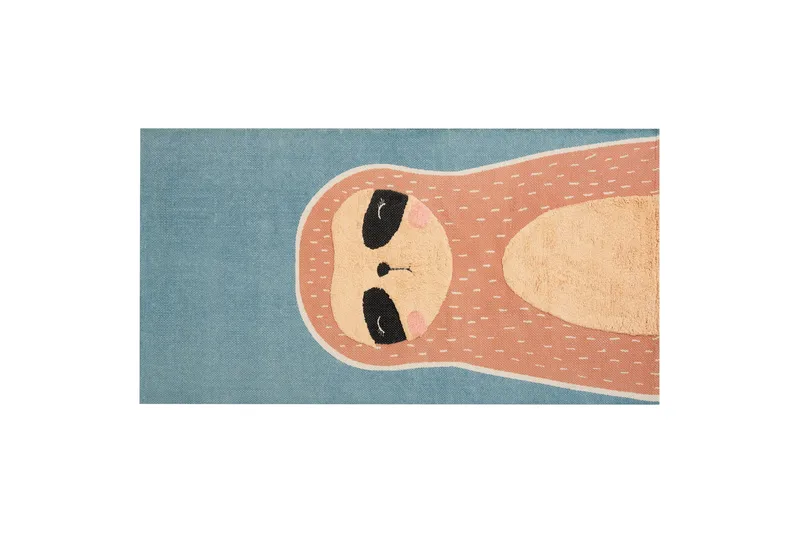 Puuvillamatto Cermak 80x150 cm, Sininen