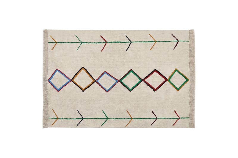 Puuvillamatto Cetmi 160x230 cm, Beige