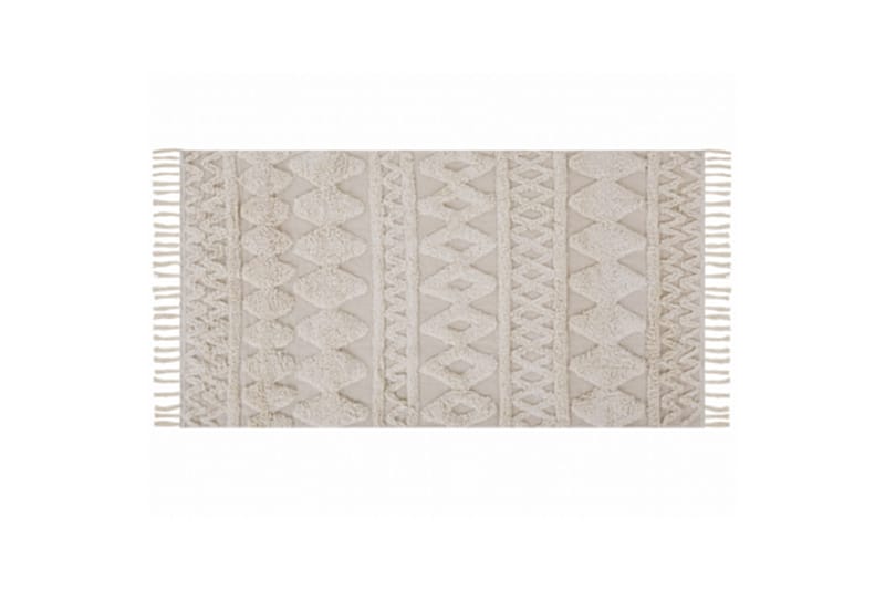 Puuvillamatto Didim 80x150 cm - Beige - Kodintekstiilit & matot - Matto - Moderni matto - Puuvillamatto