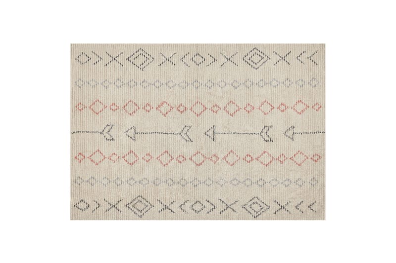 Puuvillamatto Dispur 160x230 cm, Beige