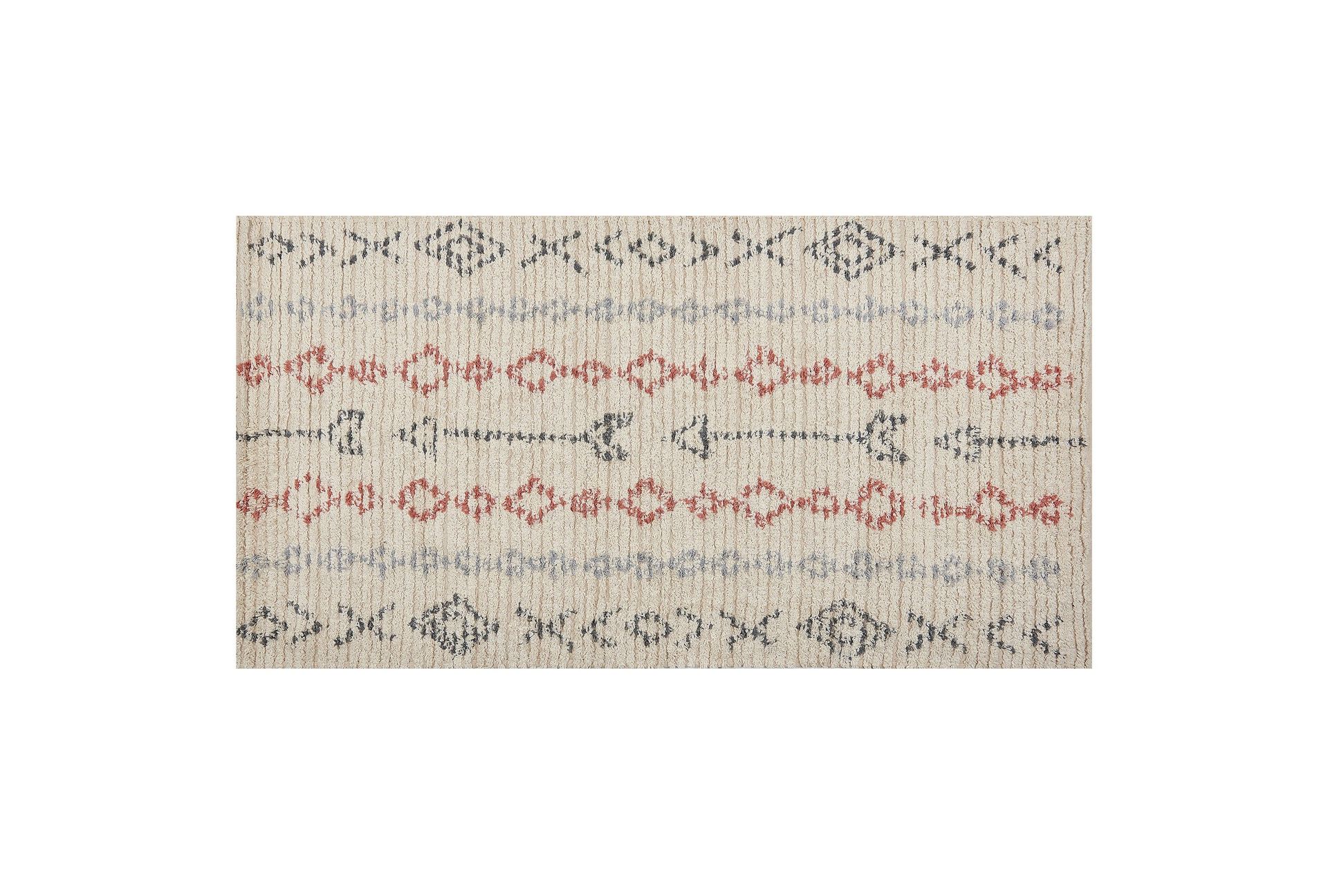 Puuvillamatto Dispur 80x150 cm - Beige