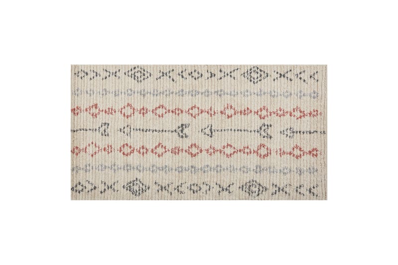 Puuvillamatto Dispur 80x150 cm, Beige