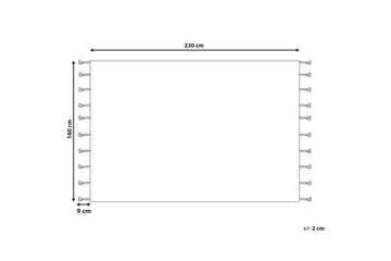 Puuvillamatto Erler 160x230 cm - Beige - Kodintekstiilit & matot - Matto - Moderni matto - Puuvillamatto