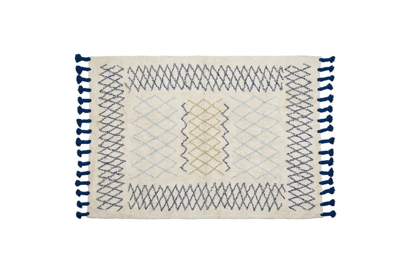 Puuvillamatto Erzincan 140x200 cm, Beige