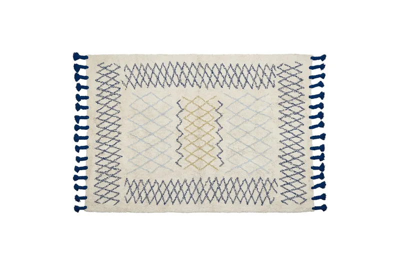 Puuvillamatto Erzincan 140x200 cm, Beige