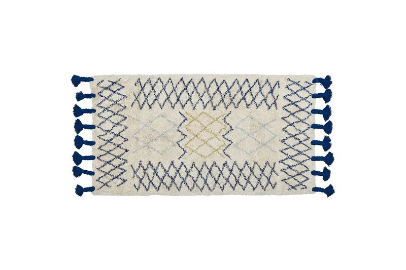 Puuvillamatto Erzincan 80x150 cm, Beige