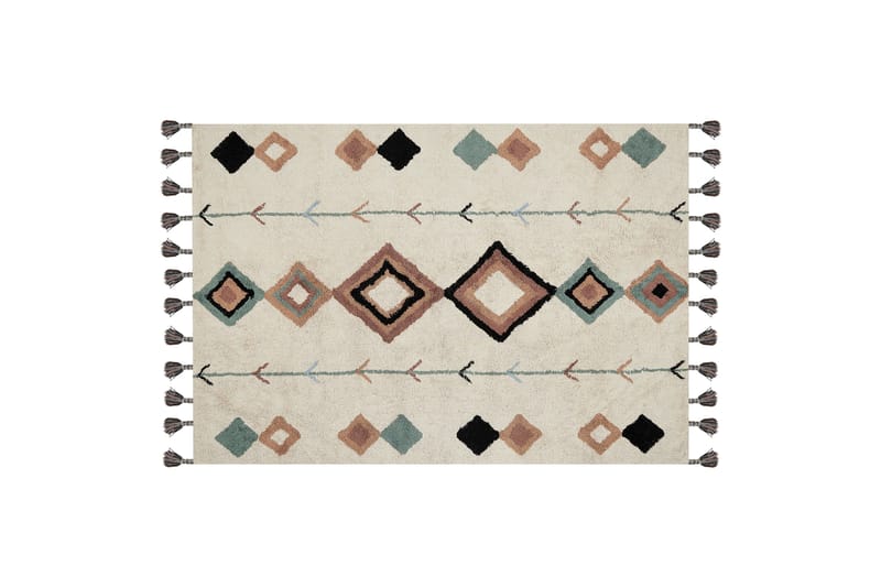 Puuvillamatto Eskisehir 140x200 cm, Beige