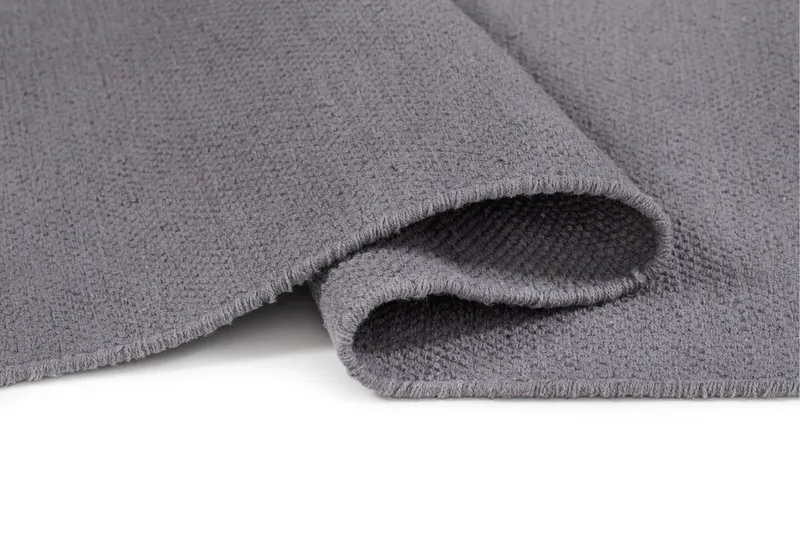 Puuvillamatto Fujiko 75x250 cm - Harmaa - Kodintekstiilit & matot - Matto - Moderni matto - Puuvillamatto