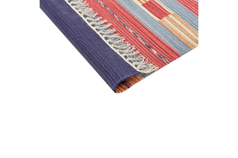 Puuvillamatto Gandzak 200x300 cm - Sininen - Kodintekstiilit & matot - Matto - Moderni matto - Puuvillamatto