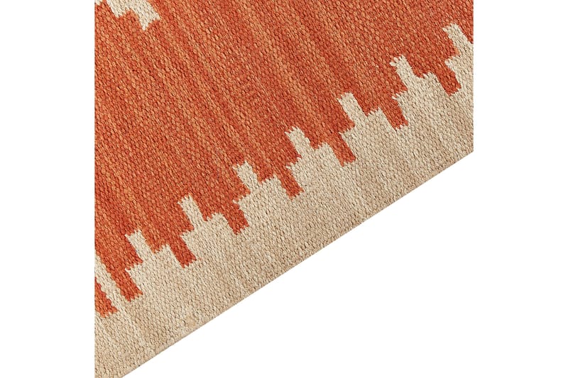 Puuvillamatto Gavar 80x150 cm - Oranssi - Kodintekstiilit & matot - Matto - Moderni matto - Puuvillamatto