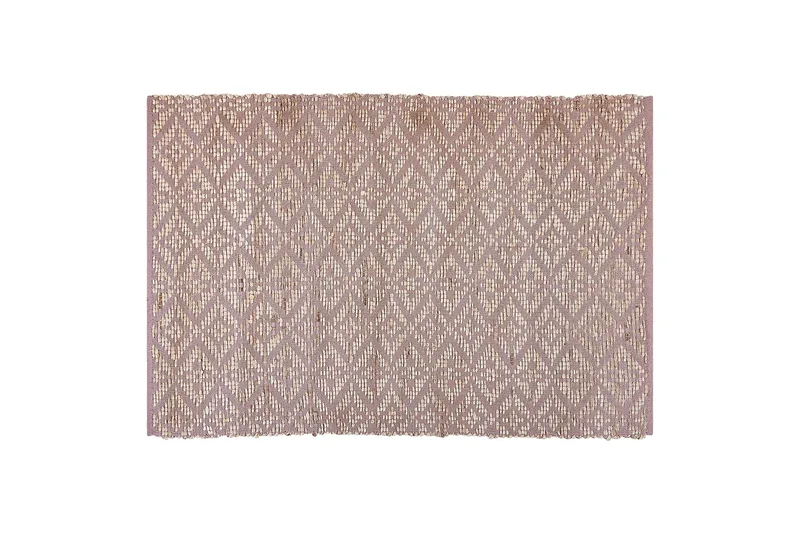 Puuvillamatto Gerze 140x200 cm, Vaaleanpunainen
