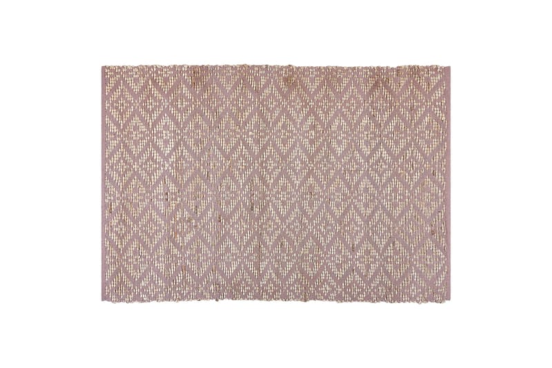 Puuvillamatto Gerze 140x200 cm - Vaaleanpunainen - Kodintekstiilit & matot - Matto - Moderni matto - Puuvillamatto
