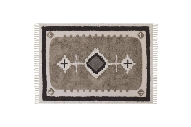 Puuvillamatto Geyve 160x230 cm, Beige