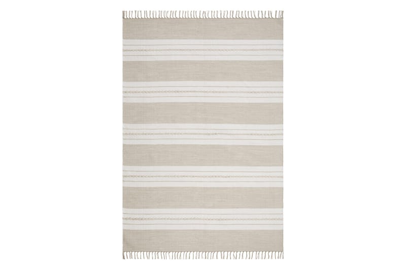 Puuvillamatto Guddi 140x200 Suorakaiteen muotoinen - Luonnonväri - Kodintekstiilit & matot - Matto - Moderni matto - Puuvillamatto