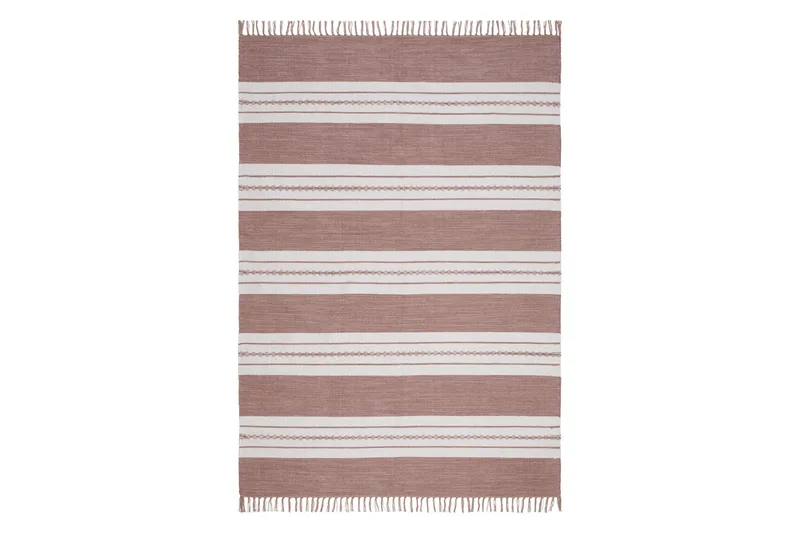 Puuvillamatto Guddi 140x200 Suorakaiteen muotoinen, Vaaleanpunainen
