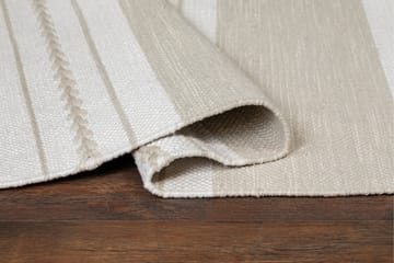 Puuvillamatto Guddi 160x230 Suorakaiteen muotoinen - Luonnonväri - Kodintekstiilit & matot - Matto - Moderni matto - Puuvillamatto
