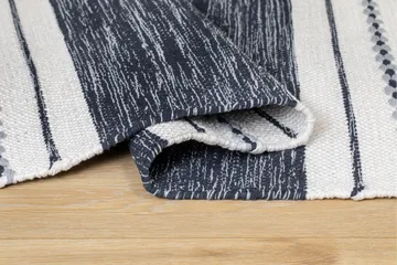 Puuvillamatto Guddi 200x300 Suorakaiteen muotoinen - Sininen - Kodintekstiilit & matot - Matto - Moderni matto - Puuvillamatto