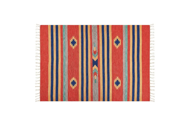 Puuvillamatto Hatis 140x200 cm, Sininen