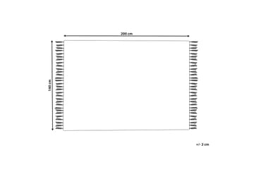 Puuvillamatto Hatis 140x200 cm - Sininen - Kodintekstiilit & matot - Matto - Moderni matto - Puuvillamatto