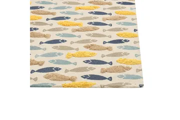 Puuvillamatto Ipuh 80x150 cm - Beige - Kodintekstiilit & matot - Lasten tekstiilit - Lastenhuoneen matto