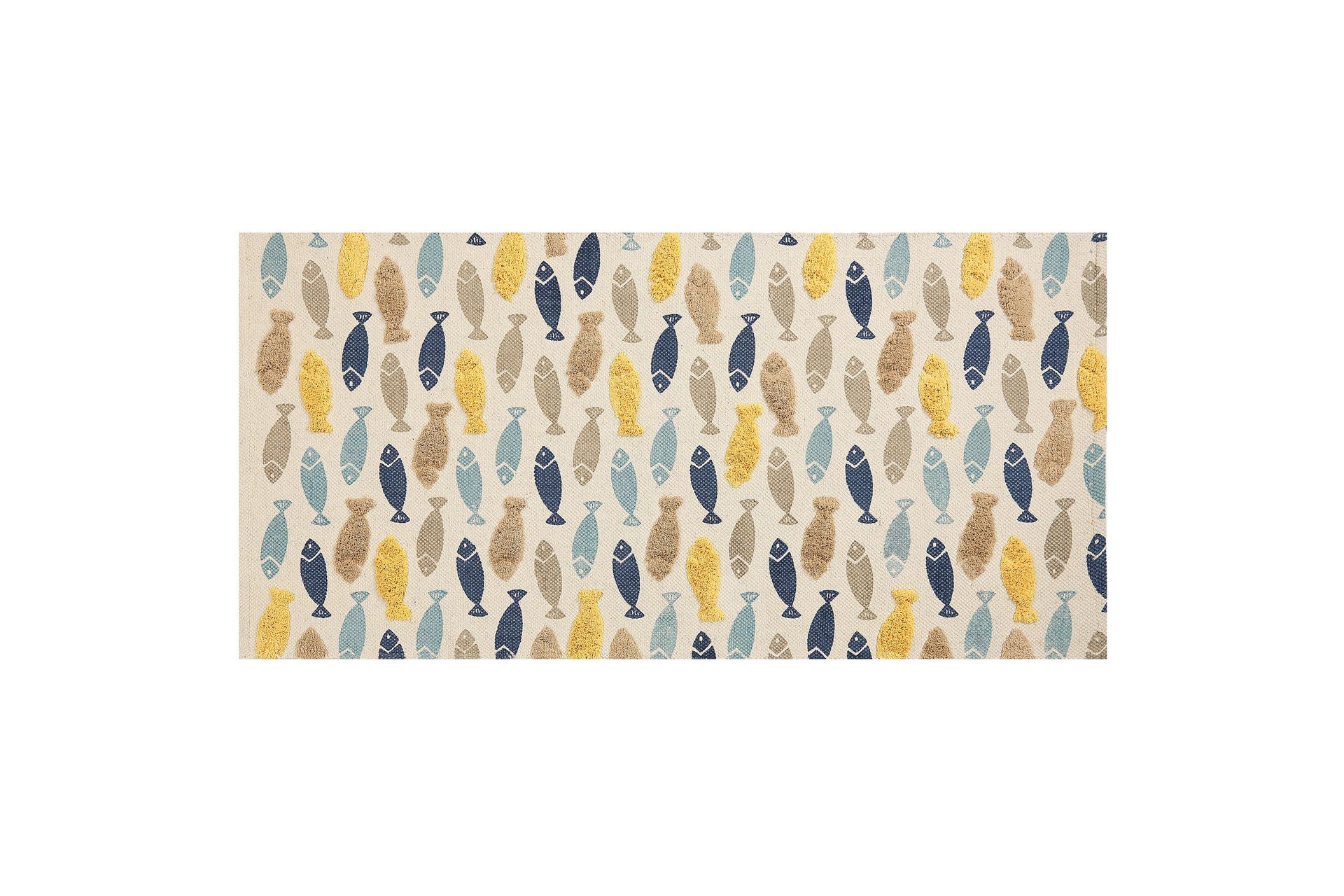 Puuvillamatto Ipuh 80x150 cm - Beige