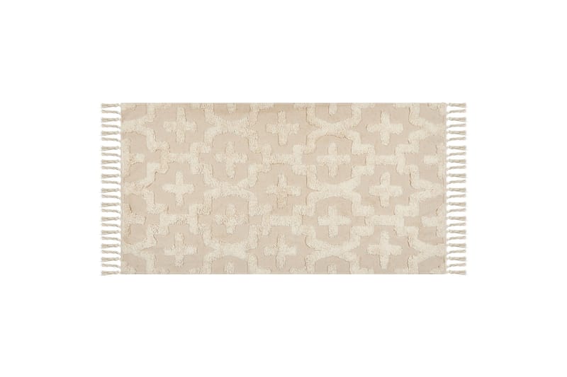 Puuvillamatto Itangar 80x150 cm, Beige