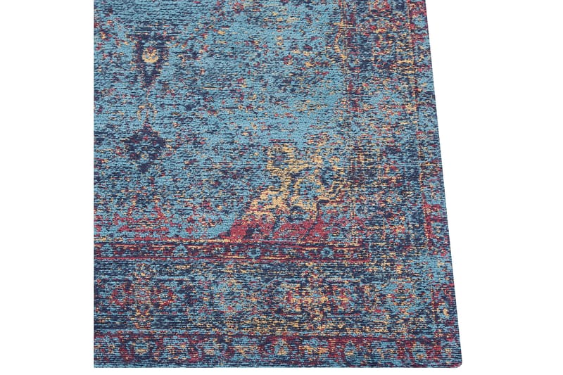Puuvillamatto Kansu 160x230 cm - Sininen - Kodintekstiilit & matot - Matto - Moderni matto - Puuvillamatto