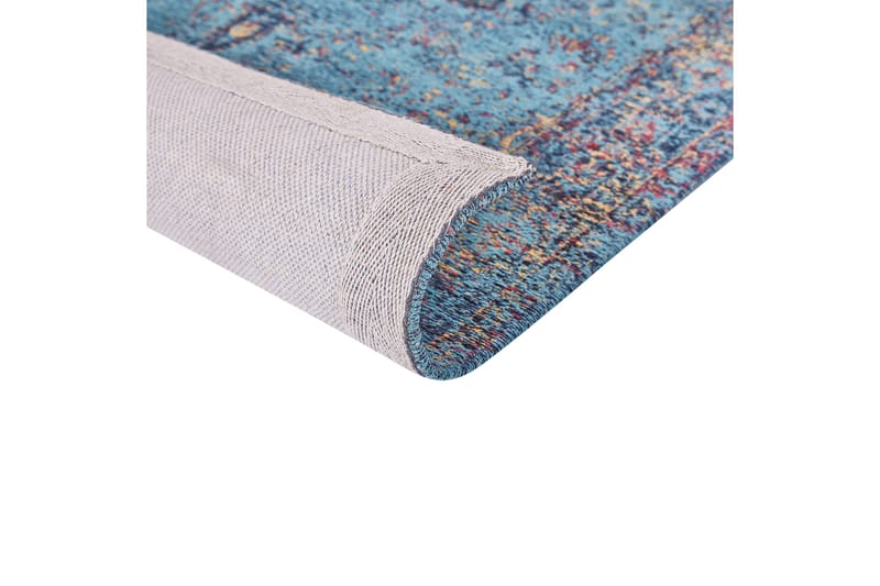 Puuvillamatto Kansu 160x230 cm - Sininen - Kodintekstiilit & matot - Matto - Moderni matto - Puuvillamatto