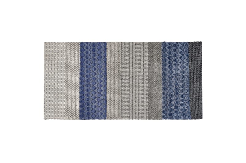 Puuvillamatto Karakaya 80x150 cm - Musta/Valkoinen - Kodintekstiilit & matot - Matto - Moderni matto - Puuvillamatto