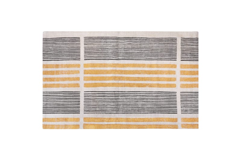 Puuvillamatto Katra 140x200 cm, Keltainen