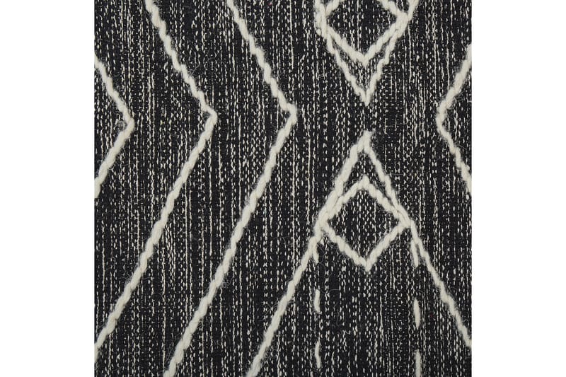 Puuvillamatto Khenifra 160x230 cm - Musta/Valkoinen - Kodintekstiilit & matot - Matto - Moderni matto - Puuvillamatto