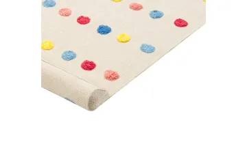 Puuvillamatto Leles 80x150 cm - Beige - Kodintekstiilit & matot - Lasten tekstiilit - Lastenhuoneen matto