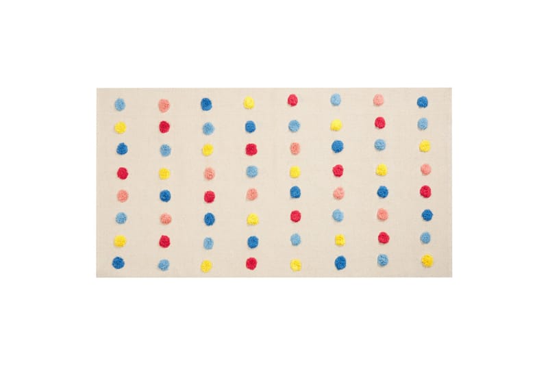 Puuvillamatto Leles 80x150 cm, Beige