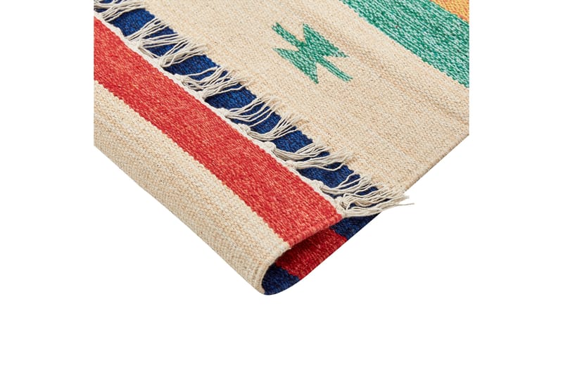 Puuvillamatto Margara 200x300 cm - Punainen - Kodintekstiilit & matot - Matto - Moderni matto - Puuvillamatto