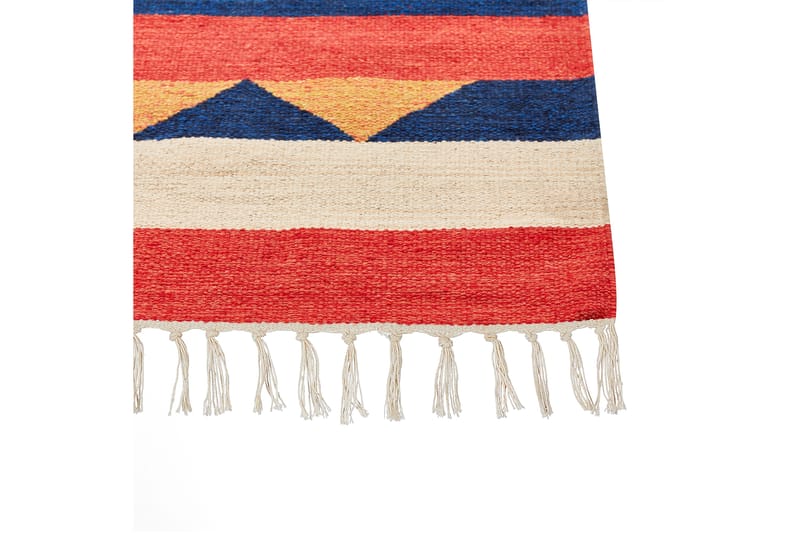 Puuvillamatto Margara 80x300 cm - Punainen - Kodintekstiilit & matot - Matto - Moderni matto - Puuvillamatto