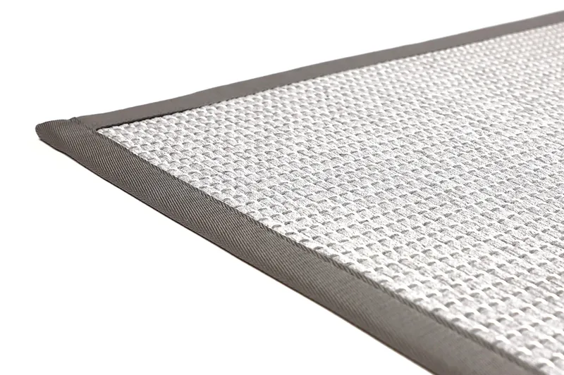 Matto Lyyra2 Pyöreä 200 cm Vaaleanharmaa - VM Carpet - Kodintekstiilit & matot - Matto - Moderni matto - Puuvillamatto