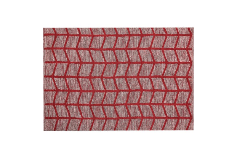 Puuvillamatto Notton 140x200 cm, Punainen