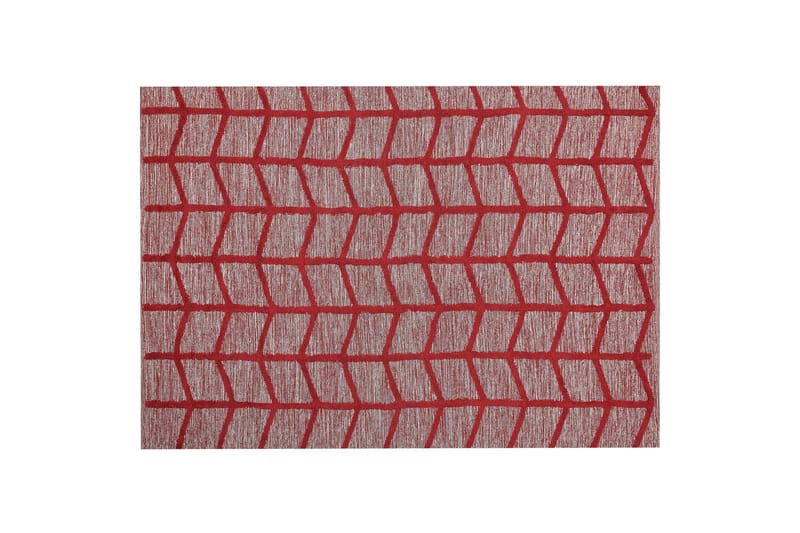 Puuvillamatto Notton 160x230 cm, Punainen
