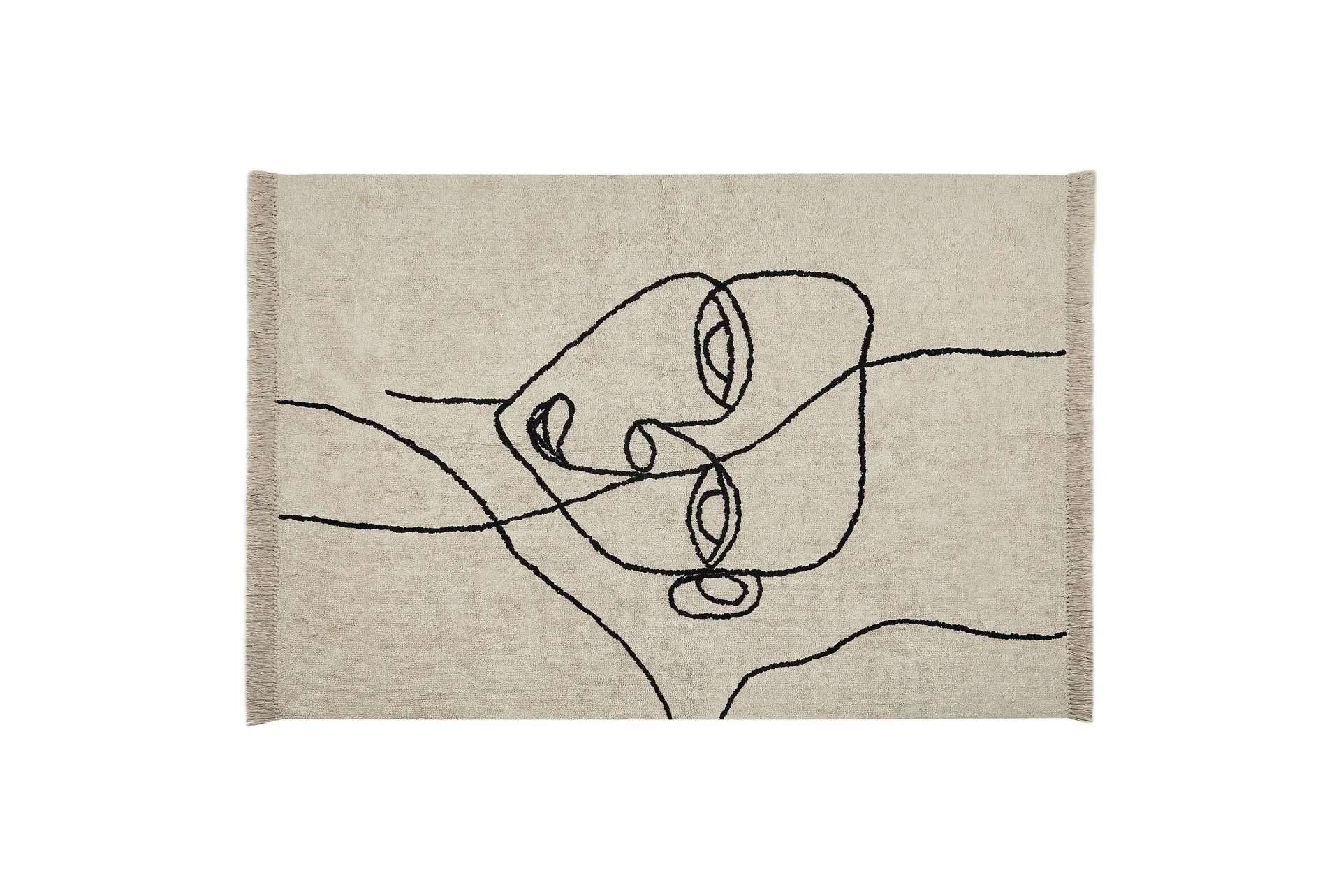 Puuvillamatto Nuru 140x200 cm - Beige