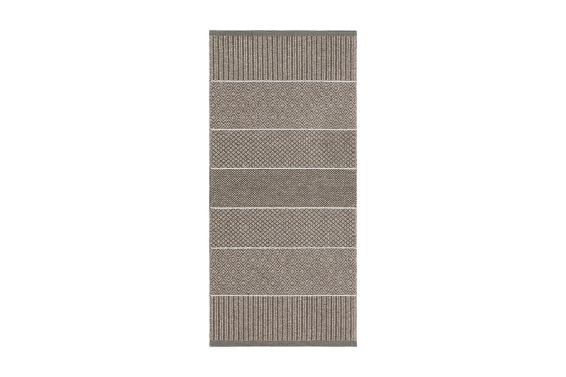 Puuvillamatto Alice Mixed 150x150 cm Tummanharmaa - Horredsmattan - Kodintekstiilit & matot - Matto - Moderni matto - Puuvillamatto