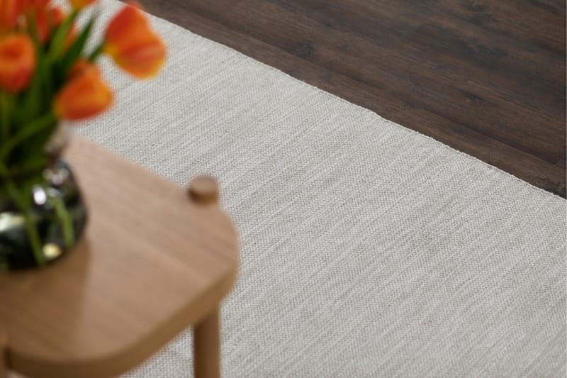 Puuvillamatto Borgholma 75x150 cm Hopea - Hopea - Kodintekstiilit & matot - Matto - Moderni matto - Puuvillamatto